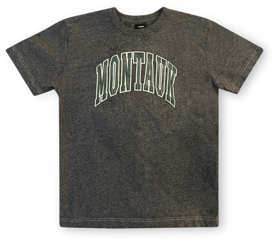 MONTAUK * NEW YORK * DESTROYED VARSITY TEE