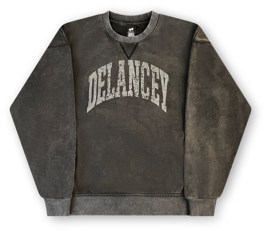 DELANCEY ST. * NYC * VARSITY SWEATSHIRT